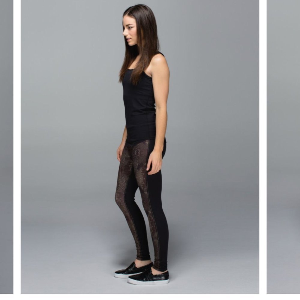 Lululemon Wunder Under Pant Golden Goddess - Picture 2 of 10